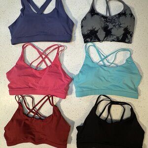(6) Running Girl Sports Bra Set – Size Large